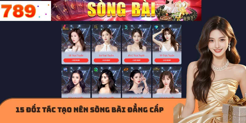 15 đối tác tạo nên sòng bài đẳng cấp